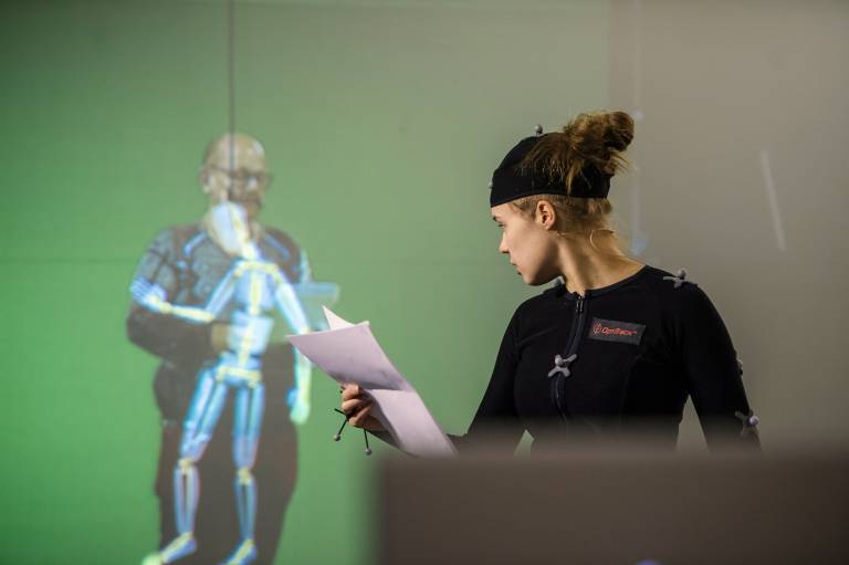 TNT-projekti, motion capture