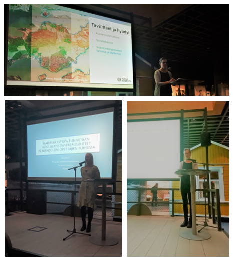 Satakunnan Museo, Pori. Opinnäytetöihin perustuvia puheenvuoroja.