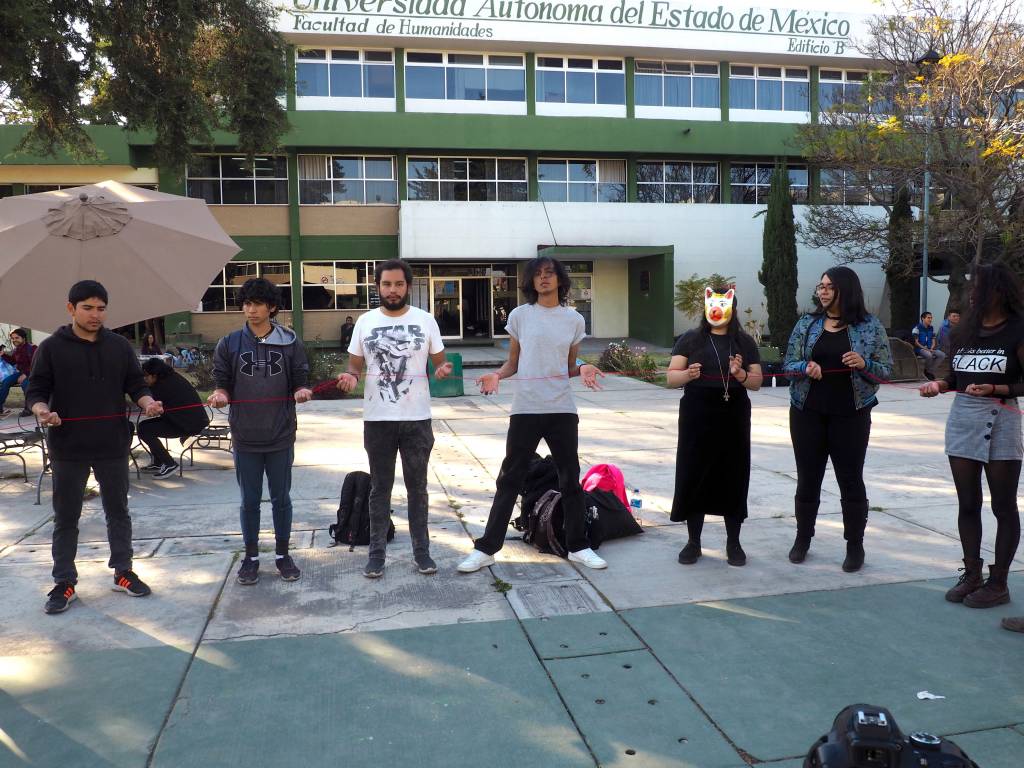 Student group in Mexico
