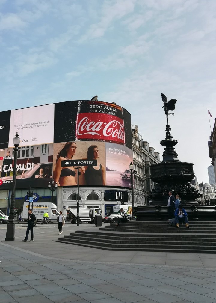 Kuva Lontoon keskusta-alueelta