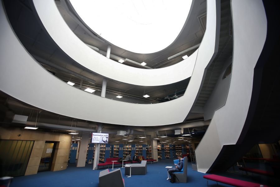 Library in Hervanta campus