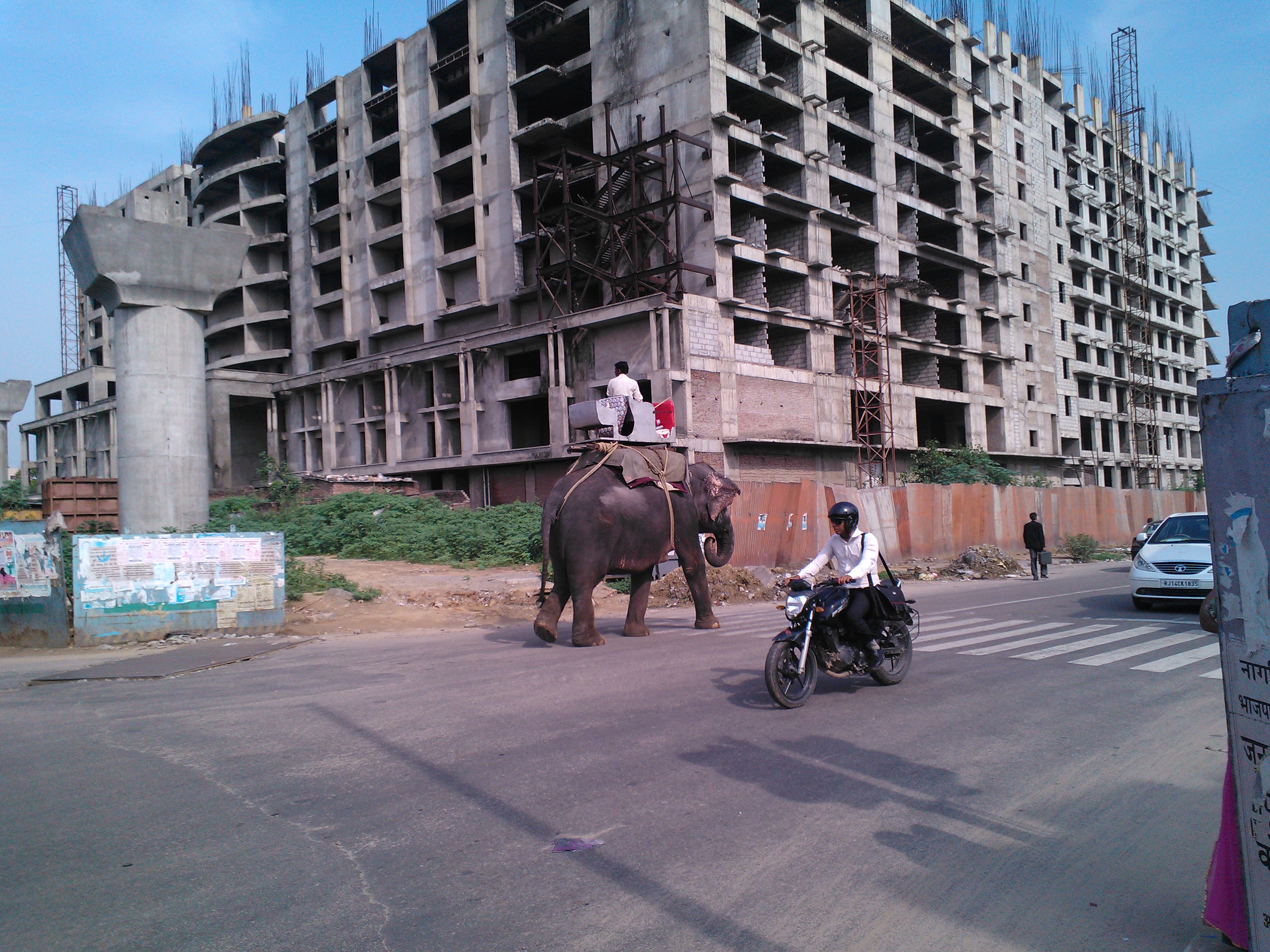 Kaupungistuminen näkyy Intiassa