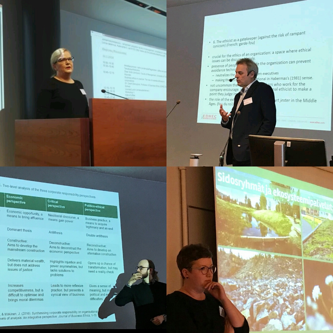 Vastuullisen liiketoiminnan tutkimuspäivät 2018