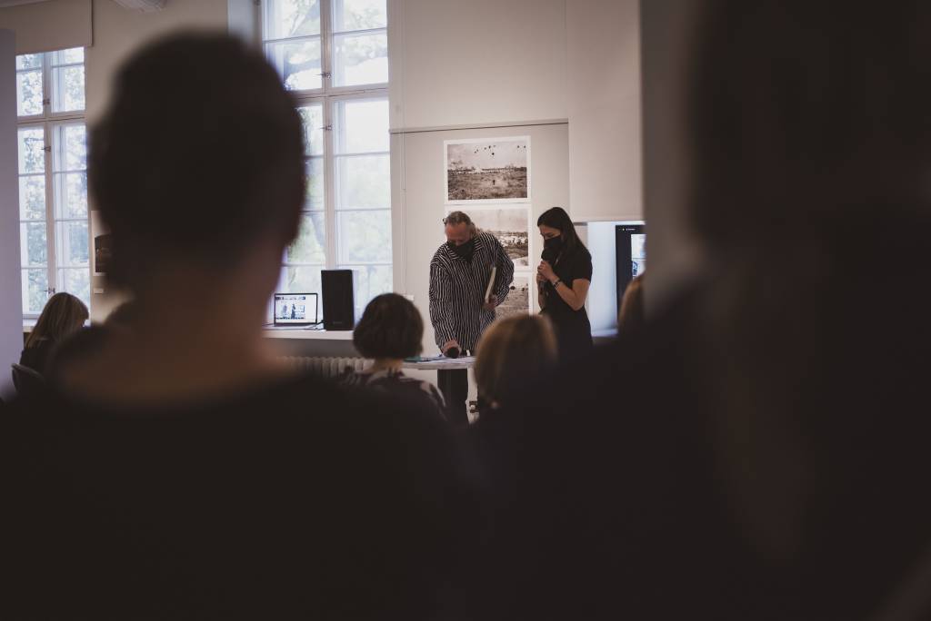 Juha and I hosting the virtual Zoom meeting together