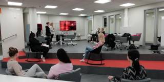 Opiskelijoiden esityksiä Salpauksella