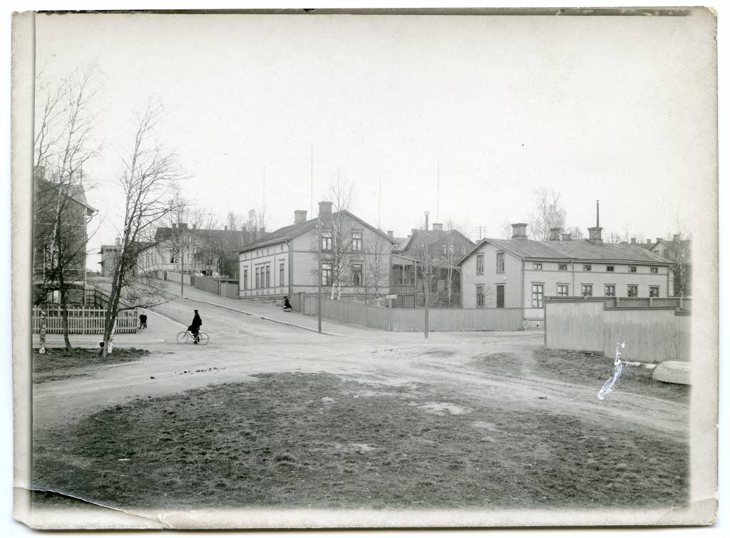 Katunäkymä Vaasasta