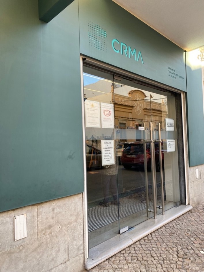Harjoittelupaikkamme Clinica de Ressonancia Magnetica do Algarve