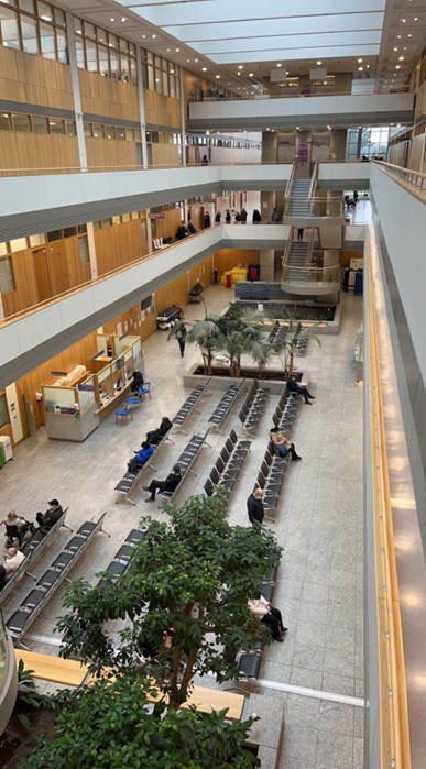 Sairaalan sisätilat