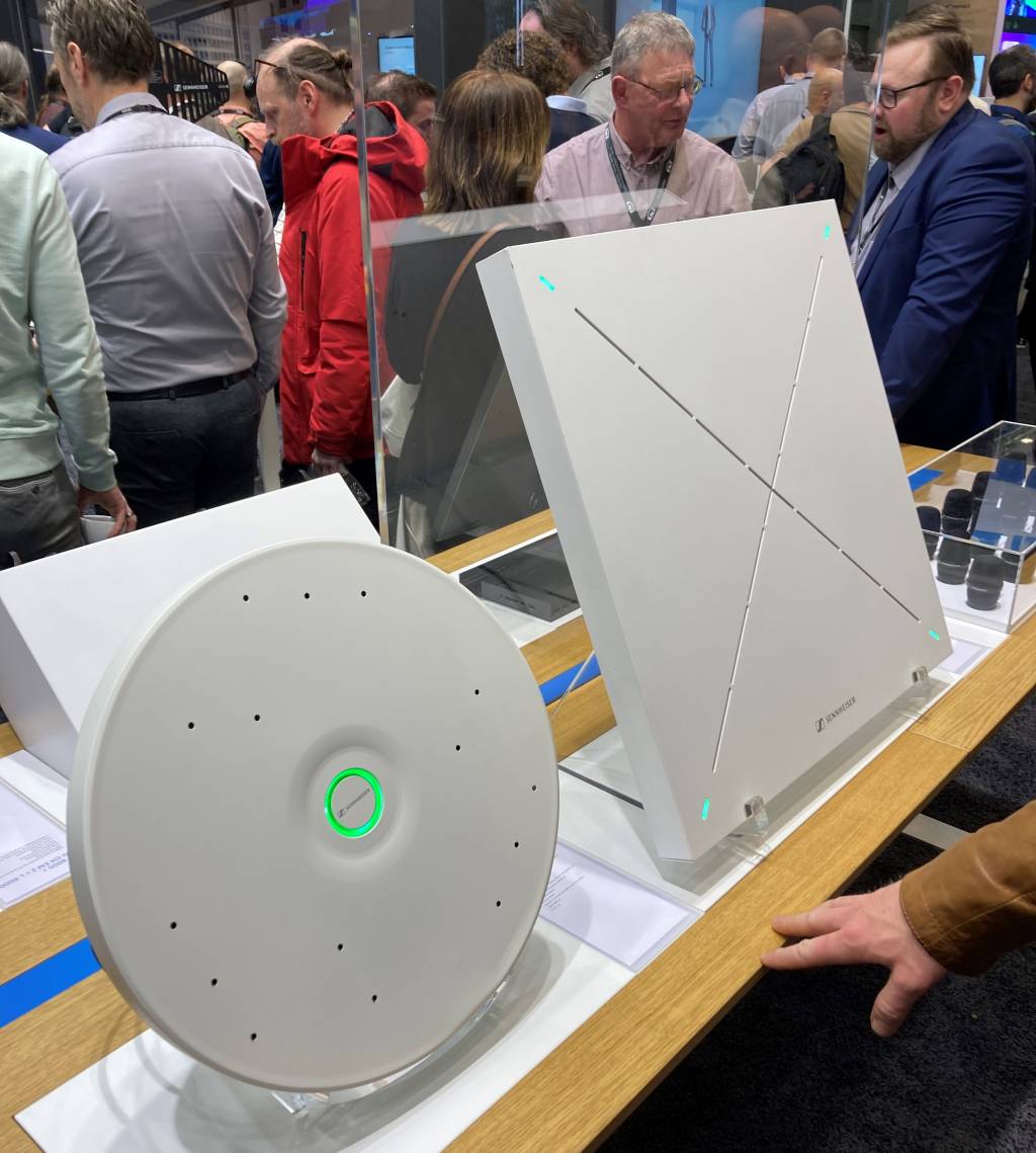 Machines on display.