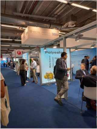 People walking at the fair.