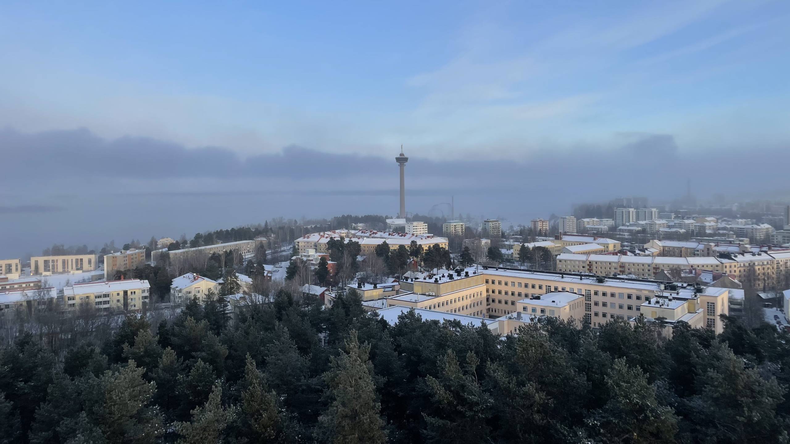A stunning view of Tampere from the iconic Pyynikki Observation Tower. Don’t forget the doughnuts!