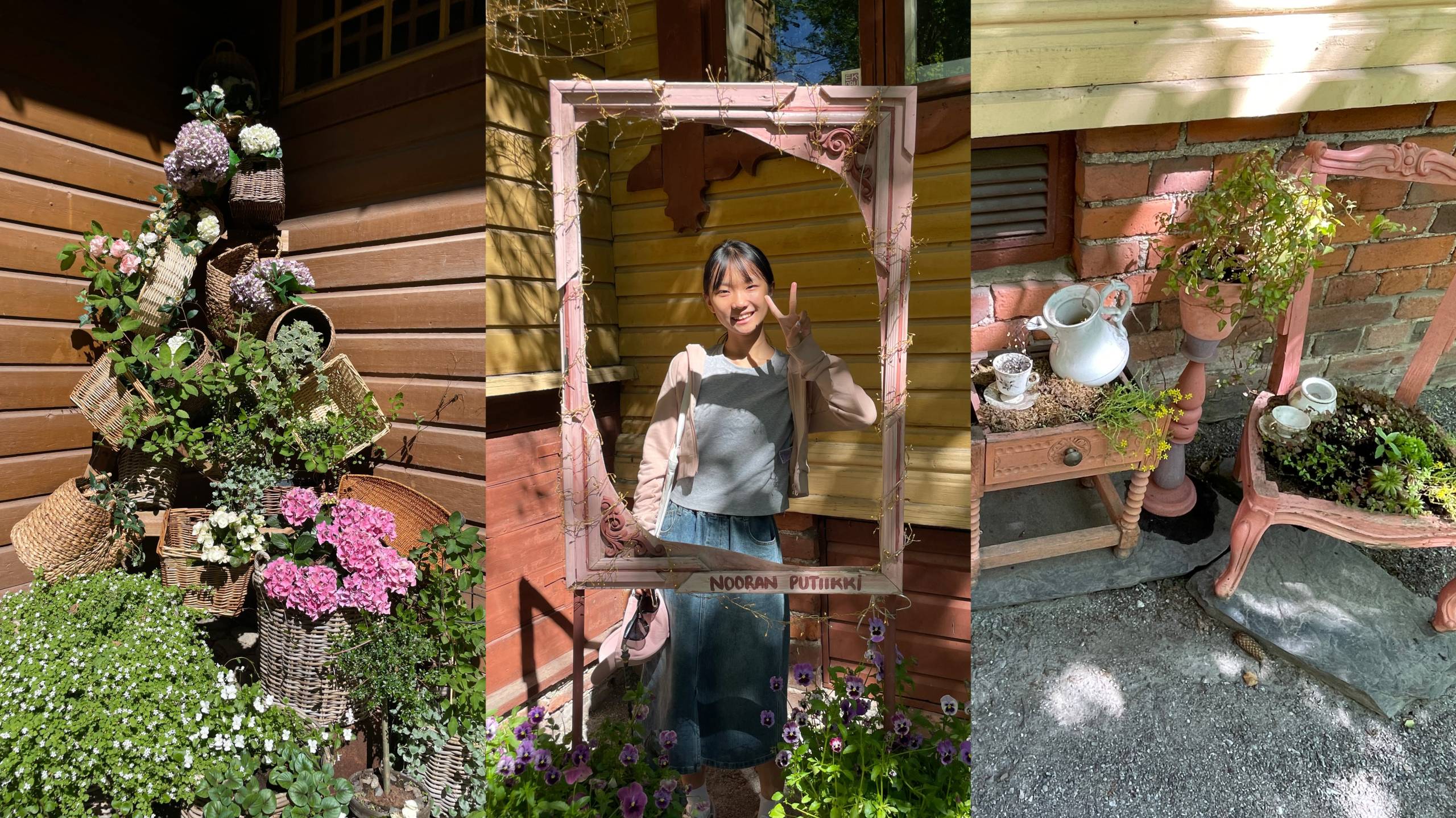 Intricate botanical designs make Näsi Park a favorite spot for nature lovers