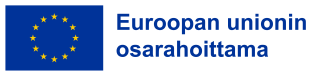 Euroopan unionin osarahoittama -logo.