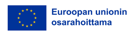 Euroopan Unionin osarahoittama -logo.