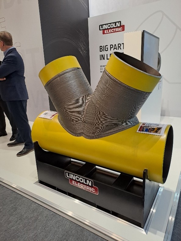 Lincoln Electric DED (WAAM) putkiyhde.
