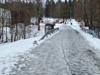 Kaukajärven vanha tienpaikka. Viabundus SUomi.
