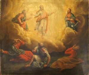 Ylösnousemusta esittävä taulu, maalaajana Gustaf Adolf Lukander.