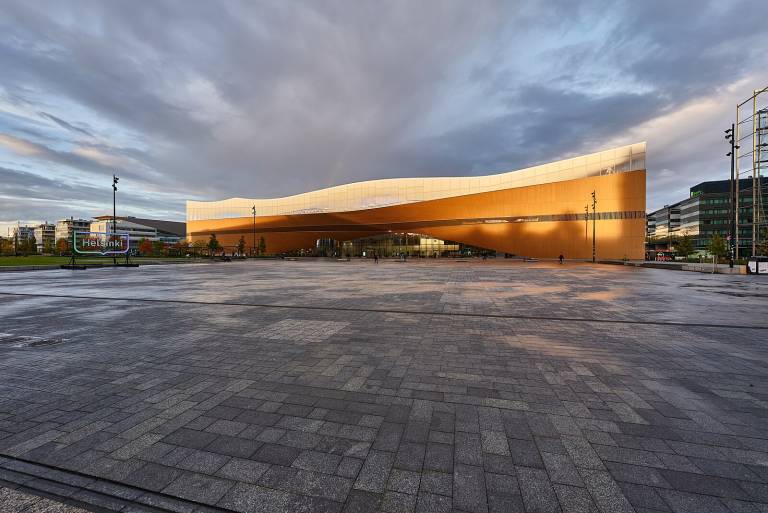 Image of Oodi building in Helsinki