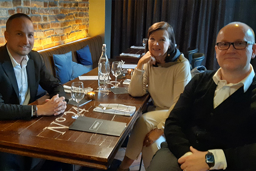 Ilkka Harju, Ulla Häggblom ja Marko Hakosalo