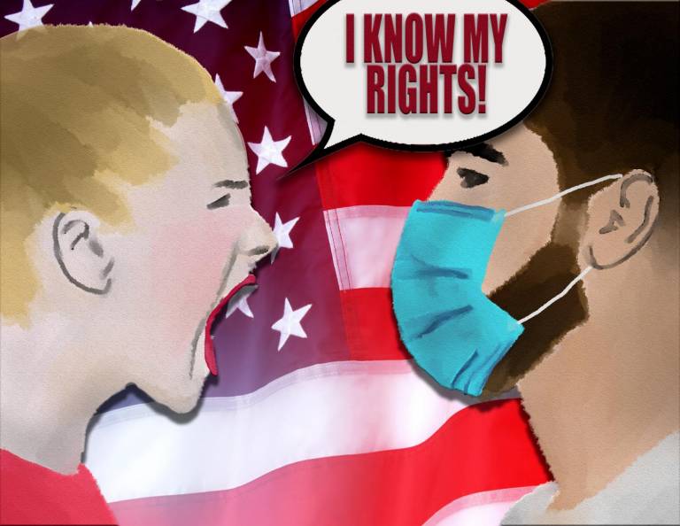 Maskien ei pitänyt olla politiikkaa (Eriana Ruiz)