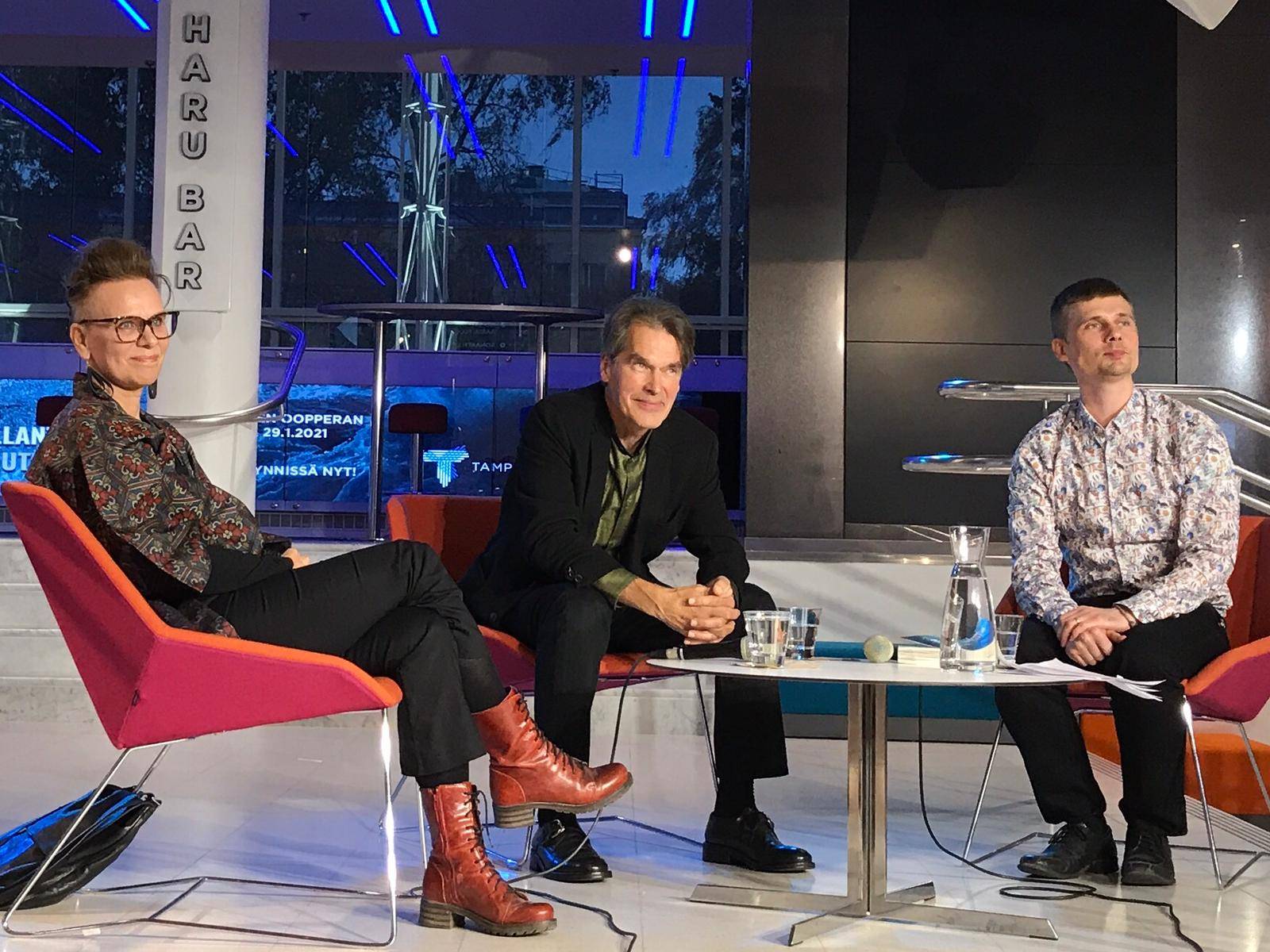 Vastapainon järjestämä tilaisuus Tampere-talossa