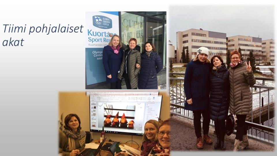 Opo-opiskelijoiden tiimi: pohjalaiset akat.