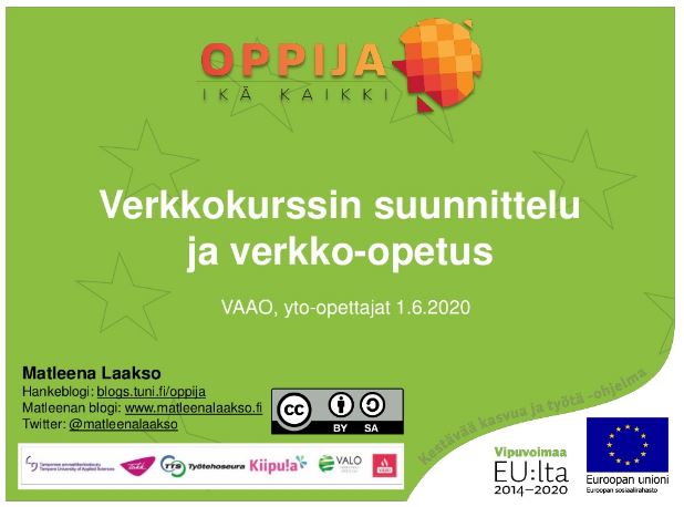 Diasarjan ensimmäinen dia.