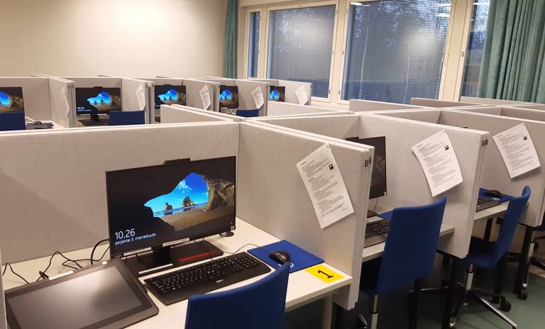 Uusi EXAM-tenttitila.