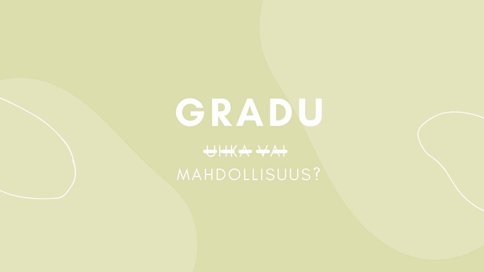 Teksti gradu, uhka vai mahdollisuus?