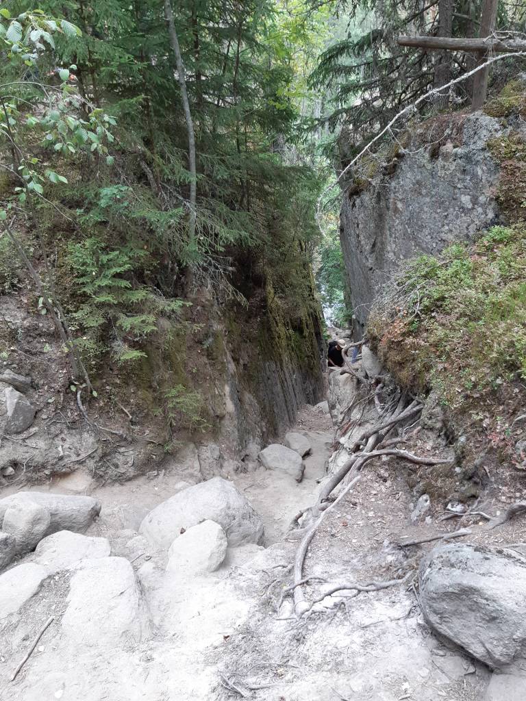 Marianna Helvetinkolun hienoissa maisemissa viime kesänä.