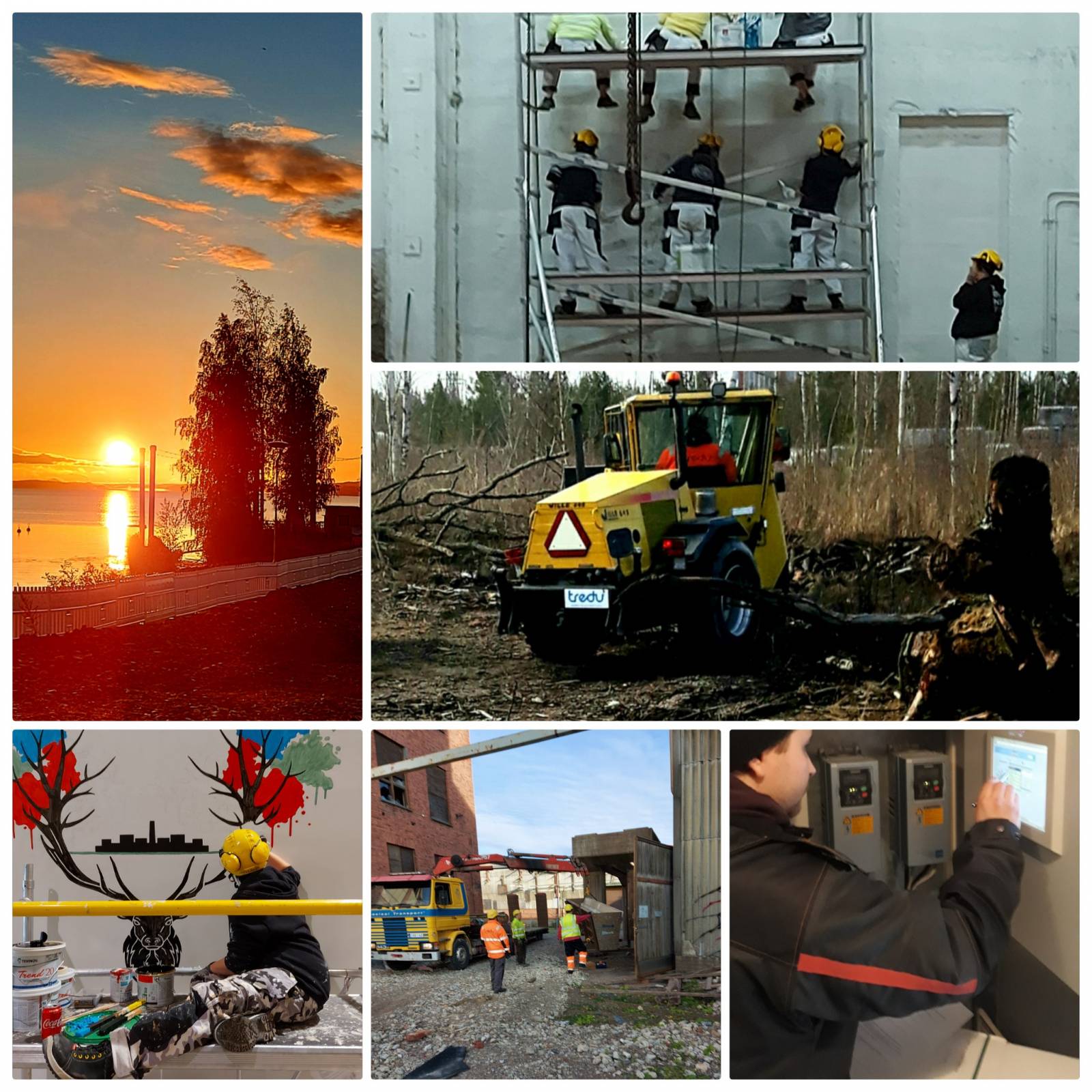 Toimintakuva Oppimiskylästä.