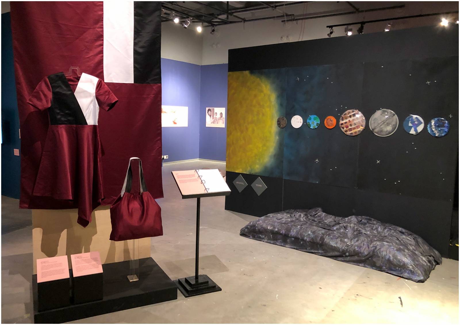 Exhibition artefacts.