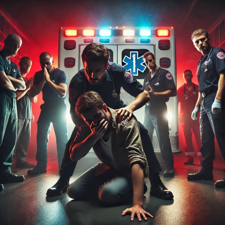 Tekoälyn näkemys ensihoidon kohtaamasta väkivaltatilanteesta.