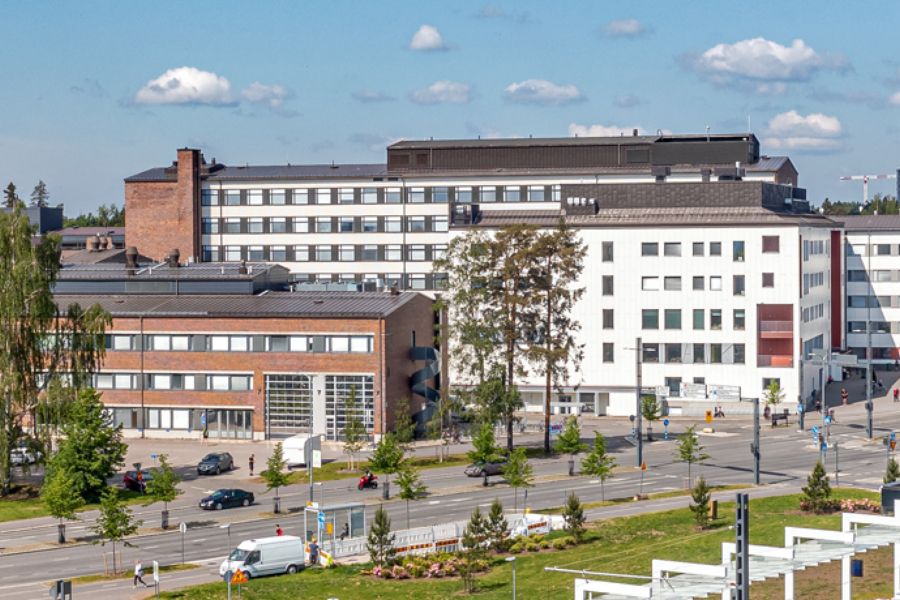 Ilmakuva TAMKin alueesta