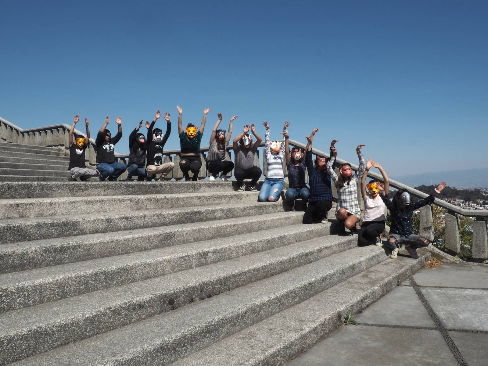 Media and Art students in Mexico