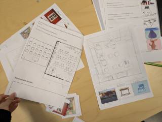 Kuvaa opetusmateriaaleista