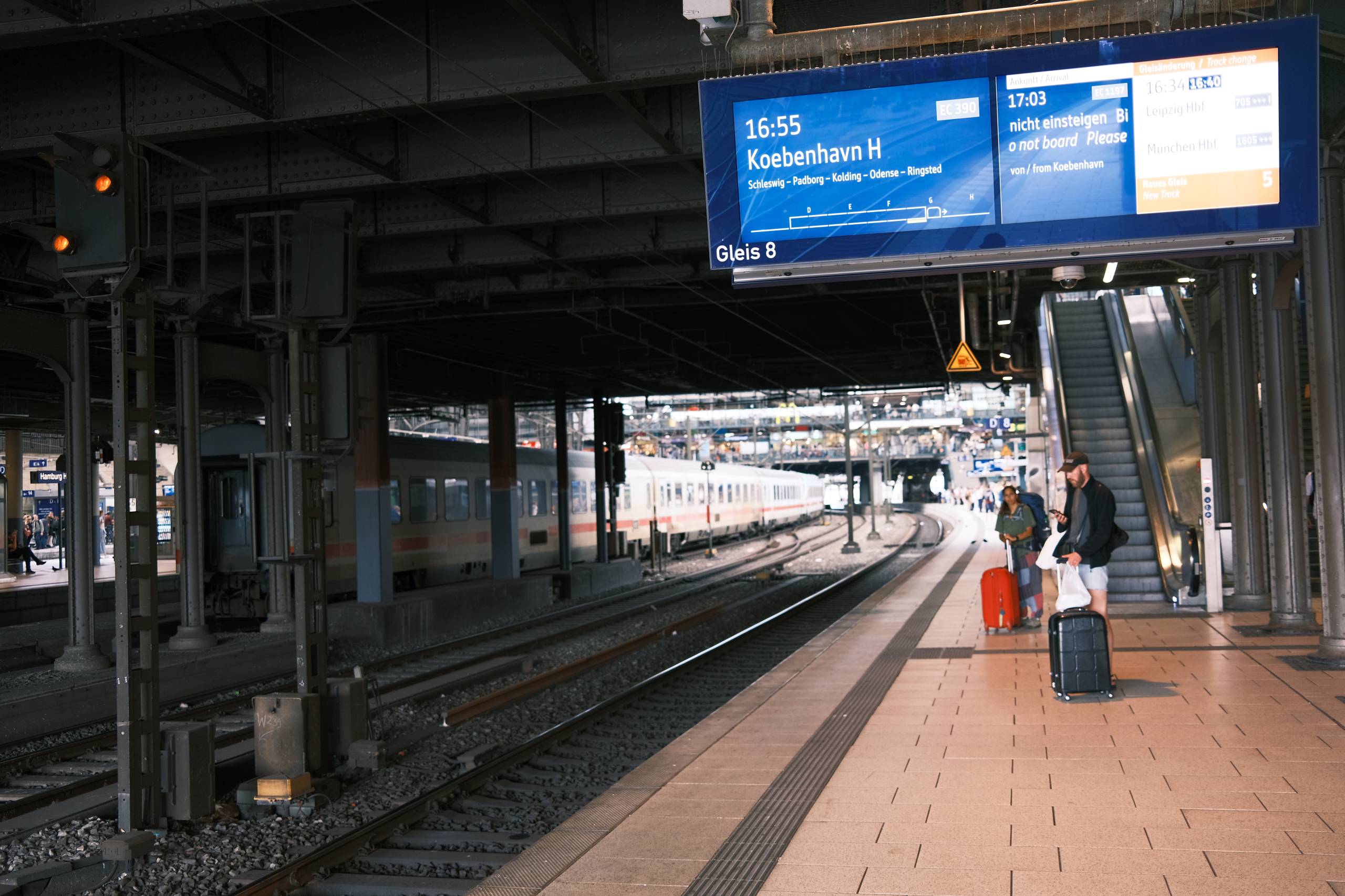 Image taken from a train platform