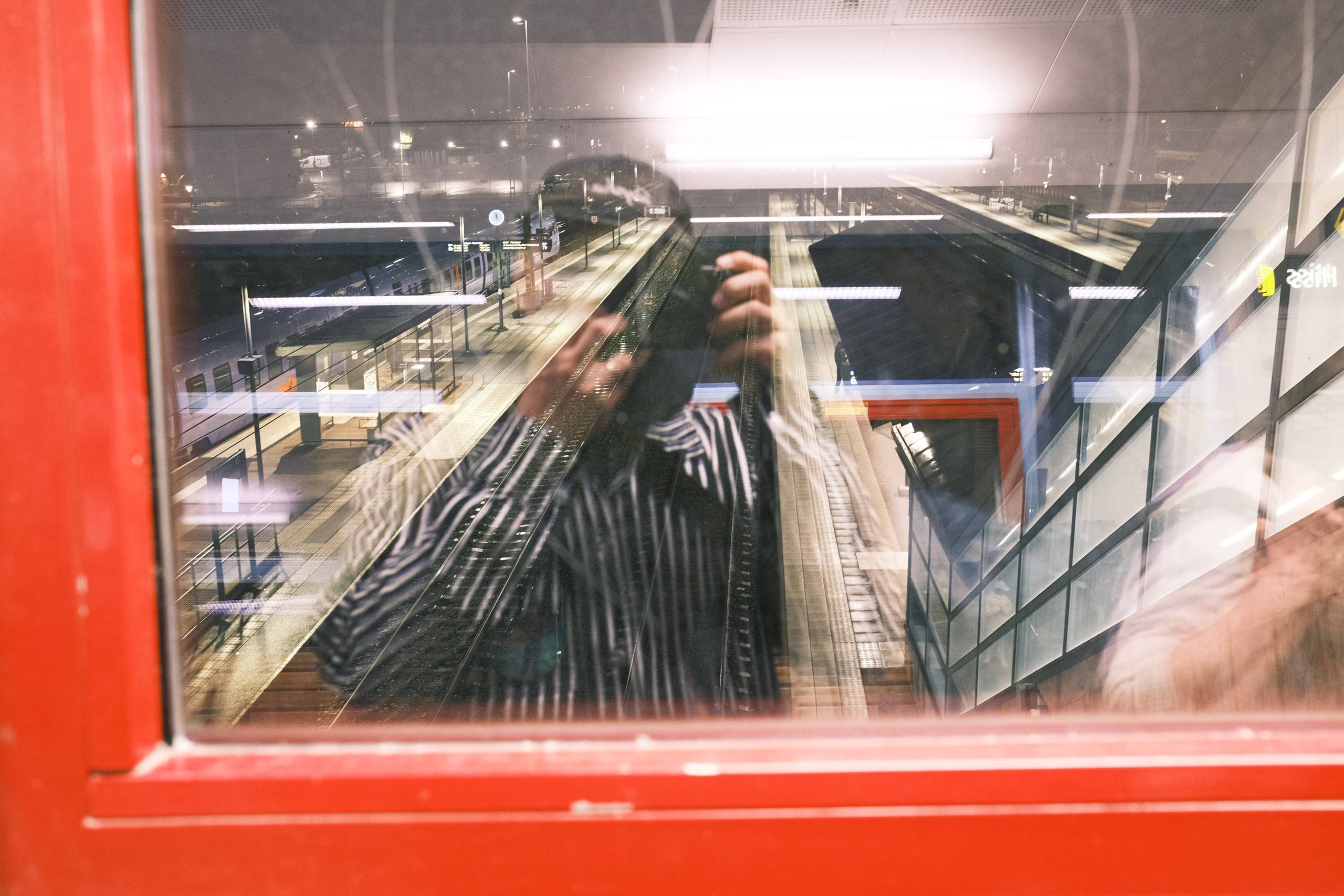 Image taken in a train station in Sweden