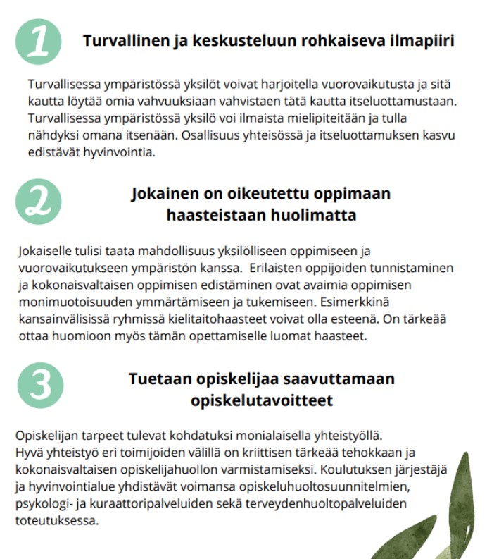Ryhmätyönä tehty huoneentaulu.