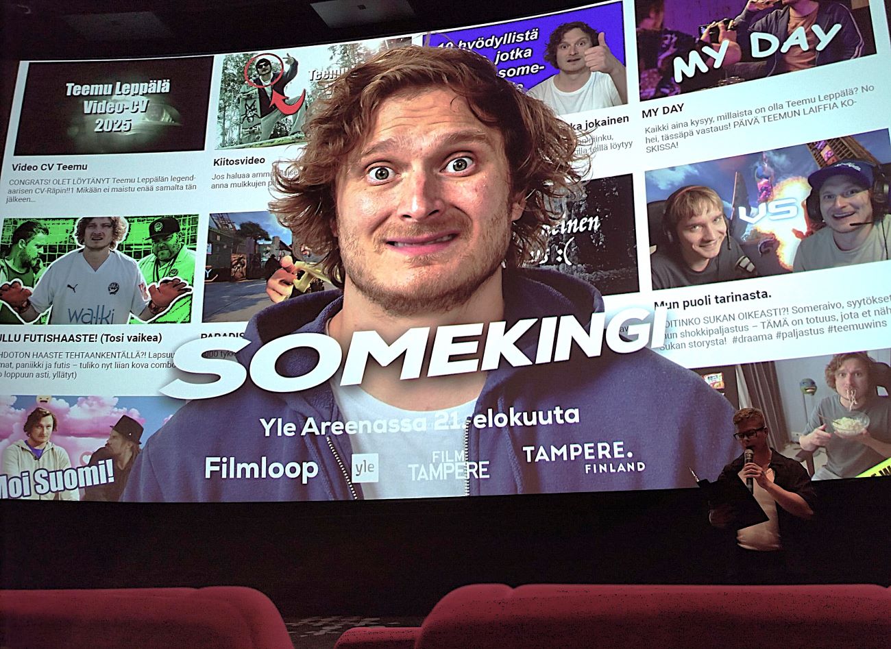 Somekingi-tv-sarjaa esittelee ohjaaja-tuottaja Samu Soini