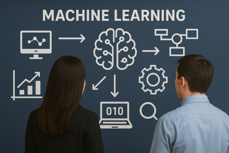 Illustrative image of machine learning