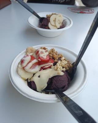 Leivos/jäätelöannos